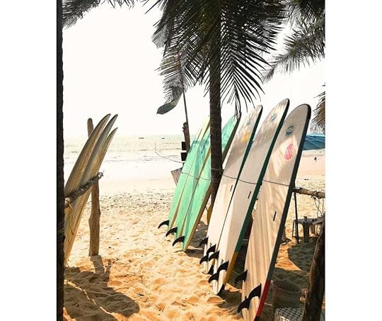 Photo of surf boards on Patong Beach - Janice Horton - Phuket provides a range of activities and water sports