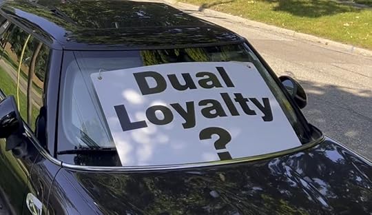a sign reading 
