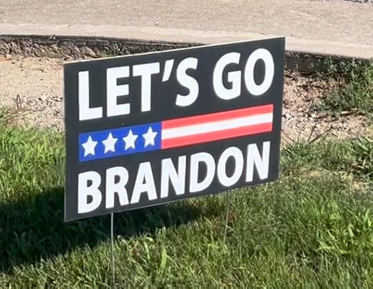 a sign reading 