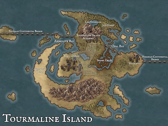 WoF Fan Fic- Tourmaline Island Map (Simple) by StarTwilight18 on DeviantArt