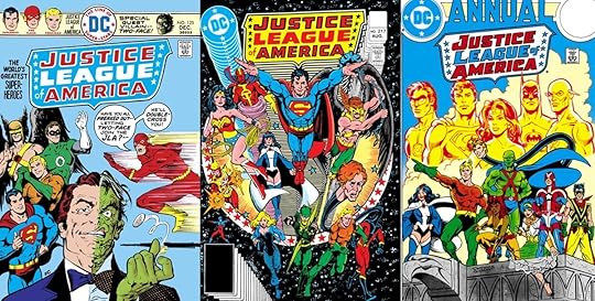 Cover art for Gerry Conway's issues of Justice League of America.