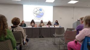 Photo of the panellist table for 