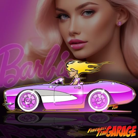 Barbie Concept Art by Fireball Tim Garage