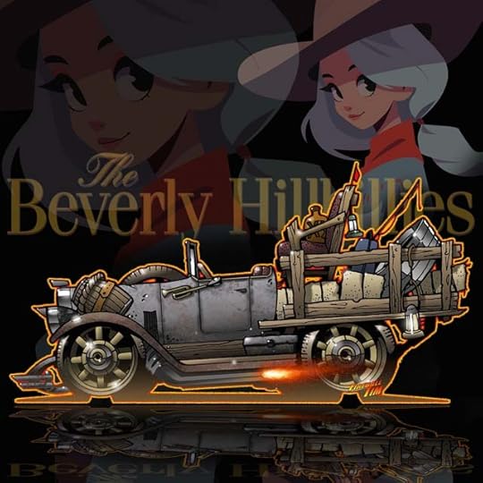Beverly Hillbillies TV Car Concept Art by Fireball Tim Garage