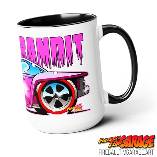 Hot Wheels Beatnik Bandit Mug Concept Art by Fireball Tim Garage