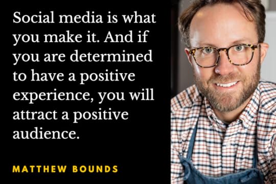 Image: photo of Matthew Bounds with the quote, 