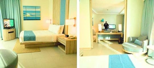 Our spacious King Suite at The Holiday Inn 