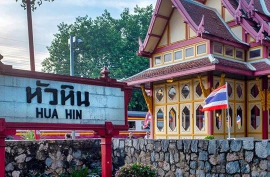 Hua Hin Railway Station - The architecture reflects a blend of Thai and Victorian styles