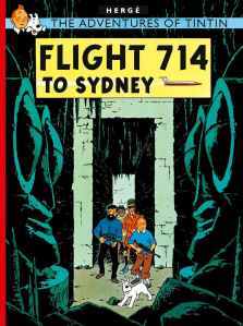 Book Cover of The Adventures Tintin, the best graphic novel about travel