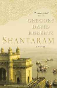 Cover art of Shantaram is one of the best fiction books about travel