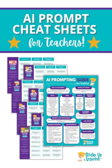 AI Prompt Cheat Sheets for Teachers