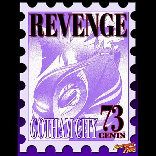 Revenge bat Stamp Concept Art by Fireball Tim Garage