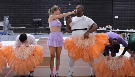 taylor swift music video outfit popflex pirouette skort digital lavender lilac short skirt