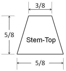 Tremblay Canoe Stem-Top
