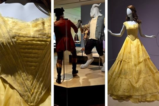 Belle (Emma Watson), designed by Jacqueline Durran; along with you know who.