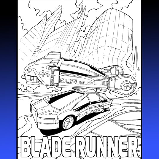 Blade Runner Concept Art by Fireball Tim Garage