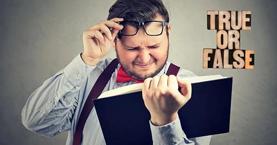 Avoid reading books with false information.