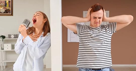 Noisy neighbor ruin your reading experience.