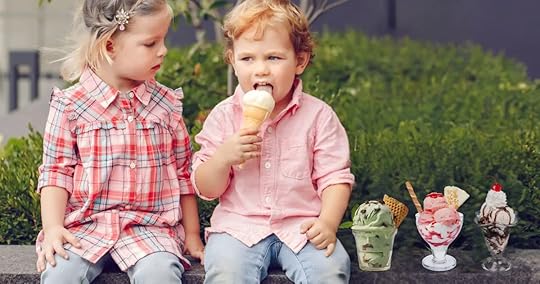 Ice cream can be a currency for jealousy.