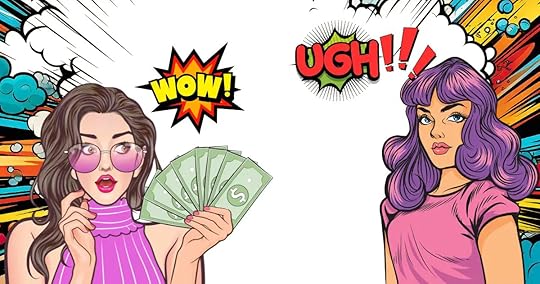 No need to hate others for having more money.