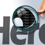 magnifying glass villain hero