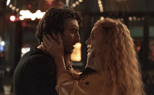 Justin Baldoni and Blake Lively in a scene from