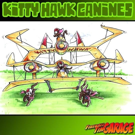 Kitty Hawk Canines Concept Art by Fireball Tim Garage