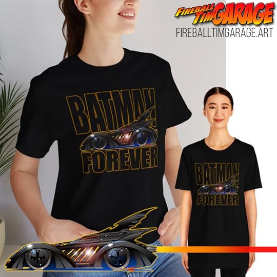 Batman Forever Concept Art by Fireball Tim Garage