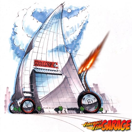 Cool Corp Concept Art by Fireball Tim Garage