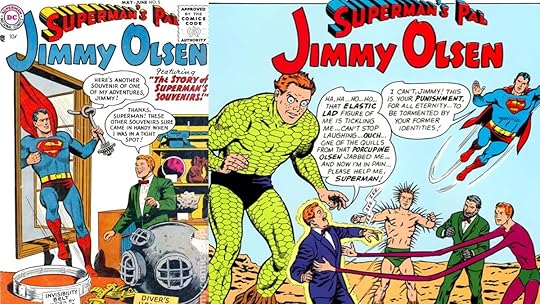 Covers from the Silver Age series Superman's Pal, Jimmy Olsen.