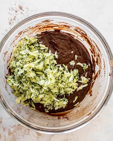 double chocolate zucchini muffins