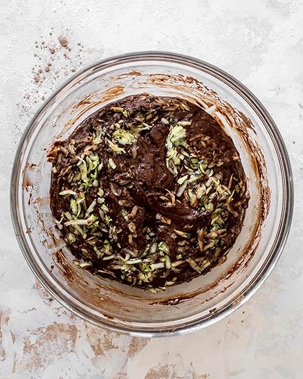 double chocolate zucchini muffins