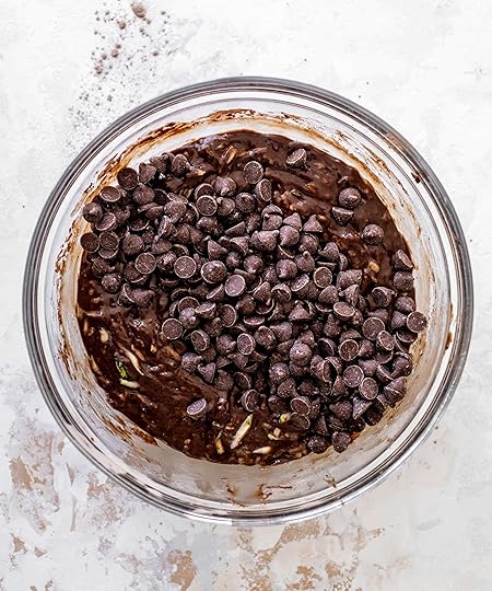 double chocolate zucchini muffins