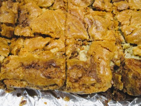 Bready or Not Original: Nutella-Swirled Blondies