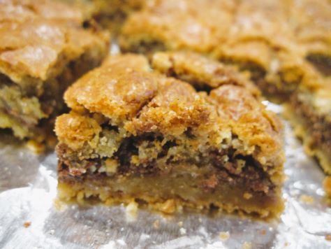 Bready or Not Original: Nutella-Swirled Blondies