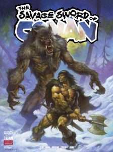 Cover Art for The Savage Sword of Conan #3