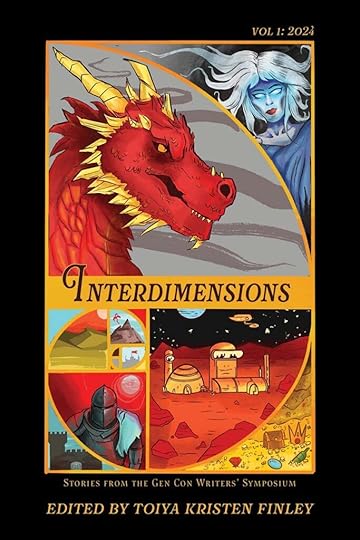 Book cover for the anthology Interdimensions: Stories from the Gen Con Writers' Symposium