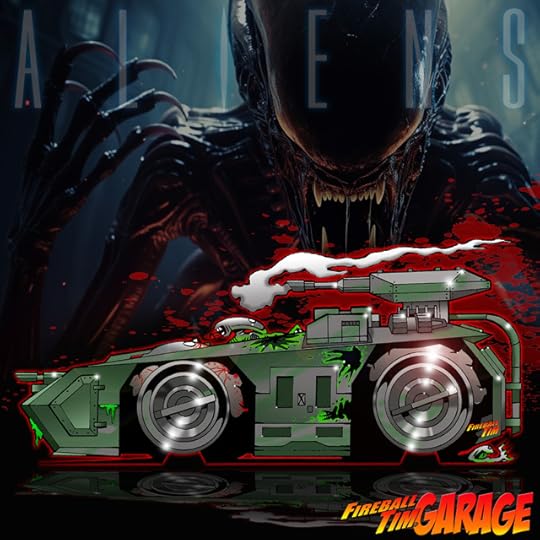 Aliens Concept Art by Fireball Tim Garage