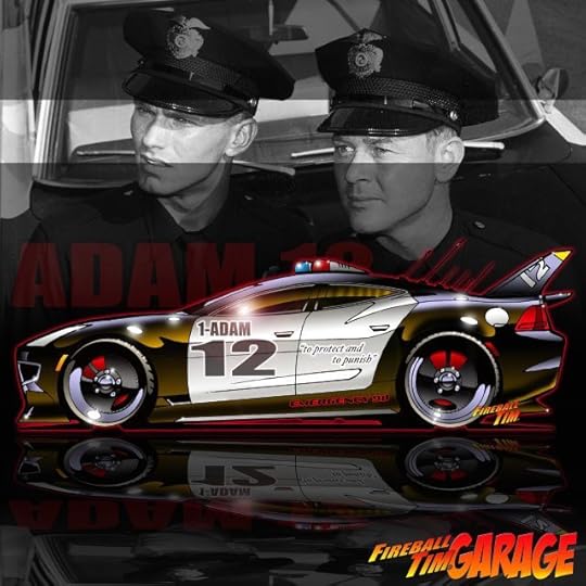 Adam 12 Fisker Concept Art by Fireball Tim Garage