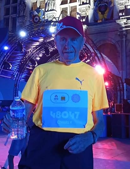 Шарли Банкарел след финала на 10 км бягане на олимпиадата в Париж