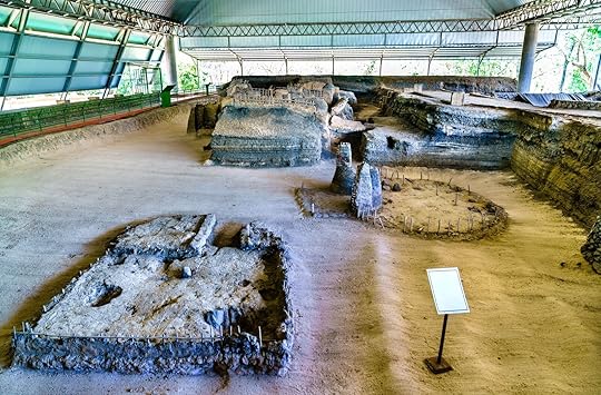 Ancient Maya site of Joya de Ceren, UNESCO world heritage in El Salvador