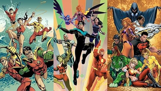 DC Comics' iconic young heroes the Teen Titans.