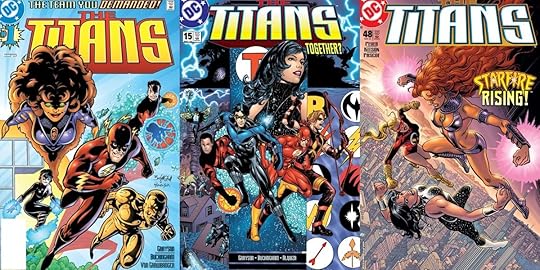 Covers for the 1999 Titans series.