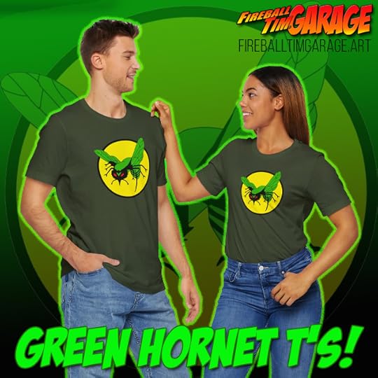 Green Hornet Concept Art by Fireball Tim Garage