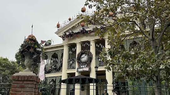 The Haunted Mansion at Disneyland in Anaheim, California