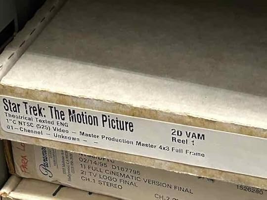 A reel from a version Star Trek: The Motion Picture that had been adjusted for television