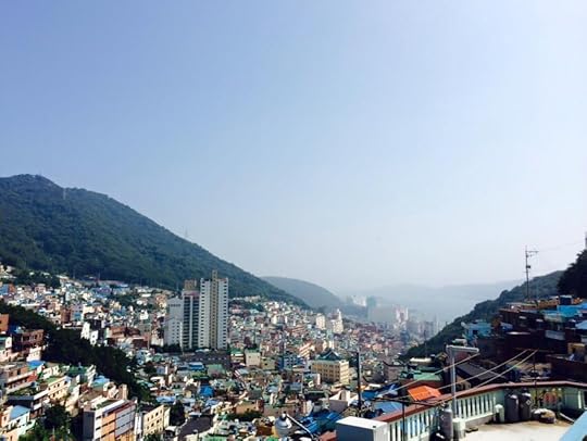 The view from the top of South Korea’s second largest city and ‘summer capital’ of Busan is quite breath-taking.