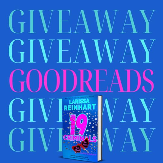 19 CRIMINALS Goodreads Giveaway