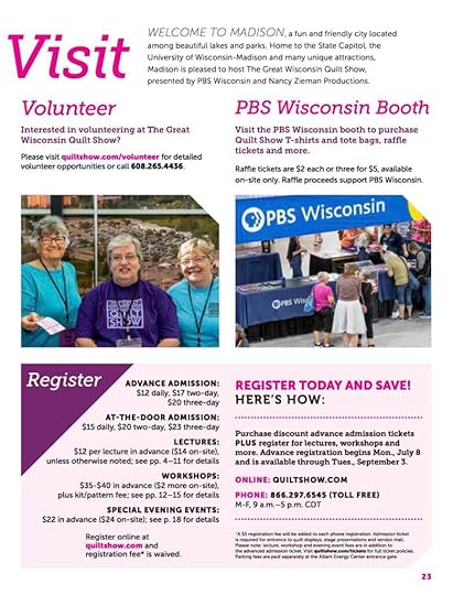 The Great Wisconsin Quilt Show 2024 in Madison Wis