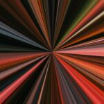 Abstract colorful retro poster